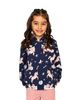 Deux Par Deux Deux par Deux Girls' Elastic Cuffs Gummy Bears Raglan Sleeves Hoodie - 3