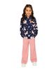 Deux Par Deux Deux par Deux Girls' Elastic Cuffs Gummy Bears Raglan Sleeves Hoodie - 6