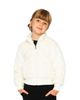 Deux Par Deux Deux par Deux Girls' Faux Fur Jacquard Zip Ribbed Cuff Jacket - 4