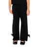 Deux Par Deux Deux par Deux Girls' Flare Legs Milano Bow Detail Side Pocket Pants - 4
