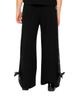 Deux Par Deux Deux par Deux Girls' Flare Legs Milano Bow Detail Side Pocket Pants - 6