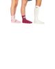 Deux Par Deux Deux par Deux Girls' Floral Detail Ribbed Cuff Socks - 2