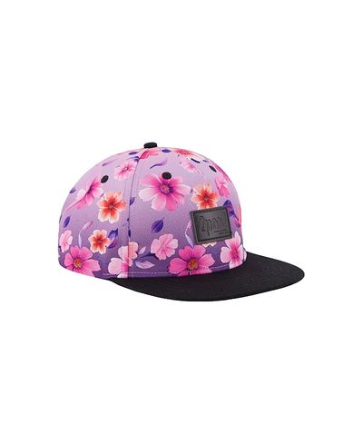 Deux Par Deux Deux par Deux Girls' Floral Gradient Cap