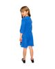 Deux Par Deux Deux par Deux Girls' Floral Jacquard Sequin Pleated Knitted Dress - 6