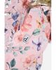 Deux Par Deux Deux par Deux Girls' Floral Play Faux Fur Hood Car Seat One Piece Snowsuit - 6