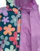 Deux Par Deux Deux par Deux Girls' Floral Quilted Hooded Zip Pocket Mid-Season Jacket - 4
