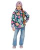 Deux Par Deux Deux par Deux Girls' Floral Quilted Hooded Zip Pocket Mid-Season Jacket - 5
