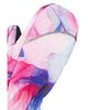 Deux Par Deux Deux par Deux Girls' Flower Play Waterproof Rubberized Palm Winter Mittens - 4