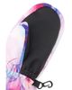 Deux Par Deux Deux par Deux Girls' Flower Play Waterproof Rubberized Palm Winter Mittens - 5
