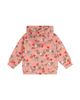 Deux Par Deux Deux par Deux Girls' French Terry Cat Hooded Zip Cardigan - 2