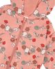 Deux Par Deux Deux par Deux Girls' French Terry Cat Hooded Zip Cardigan - 3
