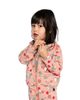 Deux Par Deux Deux par Deux Girls' French Terry Cat Hooded Zip Cardigan - 5