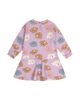 Deux Par Deux Deux par Deux Girls' French Terry Drop Waist Flowy Skirt Dress - 2
