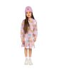Deux Par Deux Deux par Deux Girls' French Terry Drop Waist Flowy Skirt Dress - 4