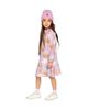 Deux Par Deux Deux par Deux Girls' French Terry Drop Waist Flowy Skirt Dress - 6