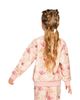 Deux Par Deux Deux par Deux Girls' French Terry Floral Ribbed Cuff Sweatshirt - 4