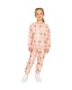 Deux Par Deux Deux par Deux Girls' French Terry Floral Ribbed Cuff Sweatshirt - 5