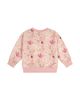 Deux Par Deux Deux par Deux Girls' French Terry Floral Ribbed Cuff Sweatshirt - 6