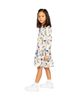 Deux Par Deux Deux par Deux Girls' French Terry Long Sleeve Relaxed Dress - 6
