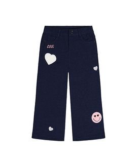 Deux Par Deux Deux par Deux Girls' French Terry Playful Relaxed Sparkle Pant