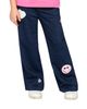 Deux Par Deux Deux par Deux Girls' French Terry Playful Relaxed Sparkle Pant - 4