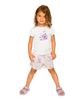 Deux Par Deux Deux par Deux Girls' French Terry Snails Shorts - 4