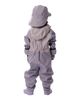Deux Par Deux Deux par Deux Girls' Full-Zip One Piece Hooded Rain - 2