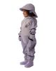 Deux Par Deux Deux par Deux Girls' Full-Zip One Piece Hooded Rain - 3