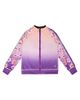 Deux Par Deux Deux par Deux Girls' Full Zip Reversible Gradient Athletic Cardigan - 1