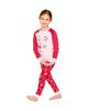 Deux Par Deux Deux par Deux Girls' Gingerbread Organic Cotton Top Pants Two Piece Pajama Set - 2