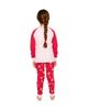 Deux Par Deux Deux par Deux Girls' Gingerbread Organic Cotton Top Pants Two Piece Pajama Set - 4