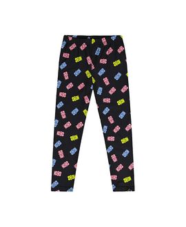 Deux Par Deux Deux par Deux Girls' Gummy Bears Elastic Waistband Leggings