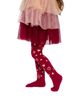 Deux Par Deux Deux par Deux Girls' Heart Detail Ribbed Waistband Knit Tights - 2