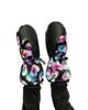 Deux Par Deux Deux par Deux Girls' Heart Play Waterproof Rubberized Palm Winter Mittens - 3