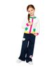 Deux Par Deux Deux par Deux Girls' Heart Pocket Button Front Knitted Cardigan - 5