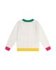 Deux Par Deux Deux par Deux Girls' Heart Pocket Button Front Knitted Cardigan - 6