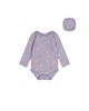 Deux Par Deux Deux par Deux Girls' Hedgehog Organic Cotton Long Sleeve Romper - 1