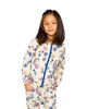 Deux Par Deux Deux par Deux Girls' Hooded Zip Side Pocket French Terry Cardigan - 4