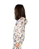 Deux Par Deux Deux par Deux Girls' Hooded Zip Side Pocket French Terry Cardigan - 5