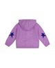 Deux Par Deux Deux par Deux Girls' Hooded Zip Star Detail Knitted Cardigan - 2
