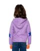 Deux Par Deux Deux par Deux Girls' Hooded Zip Star Detail Knitted Cardigan - 6