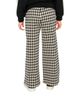 Deux Par Deux Deux par Deux Girls' Houndstooth Jacquard Elastic Waist Flare Pants - 5