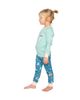 Deux Par Deux Deux par Deux Girls' House Organic Cotton Top Pants Two Piece Pajama Set - 6