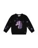 Deux Par Deux Deux par Deux Girls' Intarsia Sequin Star Knitted Sweater - 1