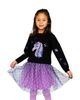 Deux Par Deux Deux par Deux Girls' Intarsia Sequin Star Knitted Sweater - 4