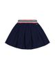 Deux Par Deux Deux par Deux Girls' Ivy Pleated Soft Shimmer French Terry Skirt - 1