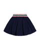 Deux Par Deux Deux par Deux Girls' Ivy Pleated Soft Shimmer French Terry Skirt - 2