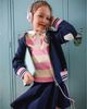 Deux Par Deux Deux par Deux Girls' Ivy Pleated Soft Shimmer French Terry Skirt - 5