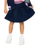 Deux Par Deux Deux par Deux Girls' Ivy Pleated Soft Shimmer French Terry Skirt - 6