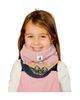 Deux Par Deux Deux par Deux Girls' Jacquard Fleece-Lined Tubular Knit Neckwarmer - 4